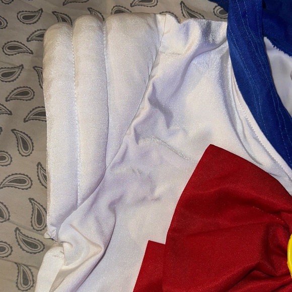 Sailor Moon Womens Cosplay Costume - Blue, White, and Red - Picture 4 of 9